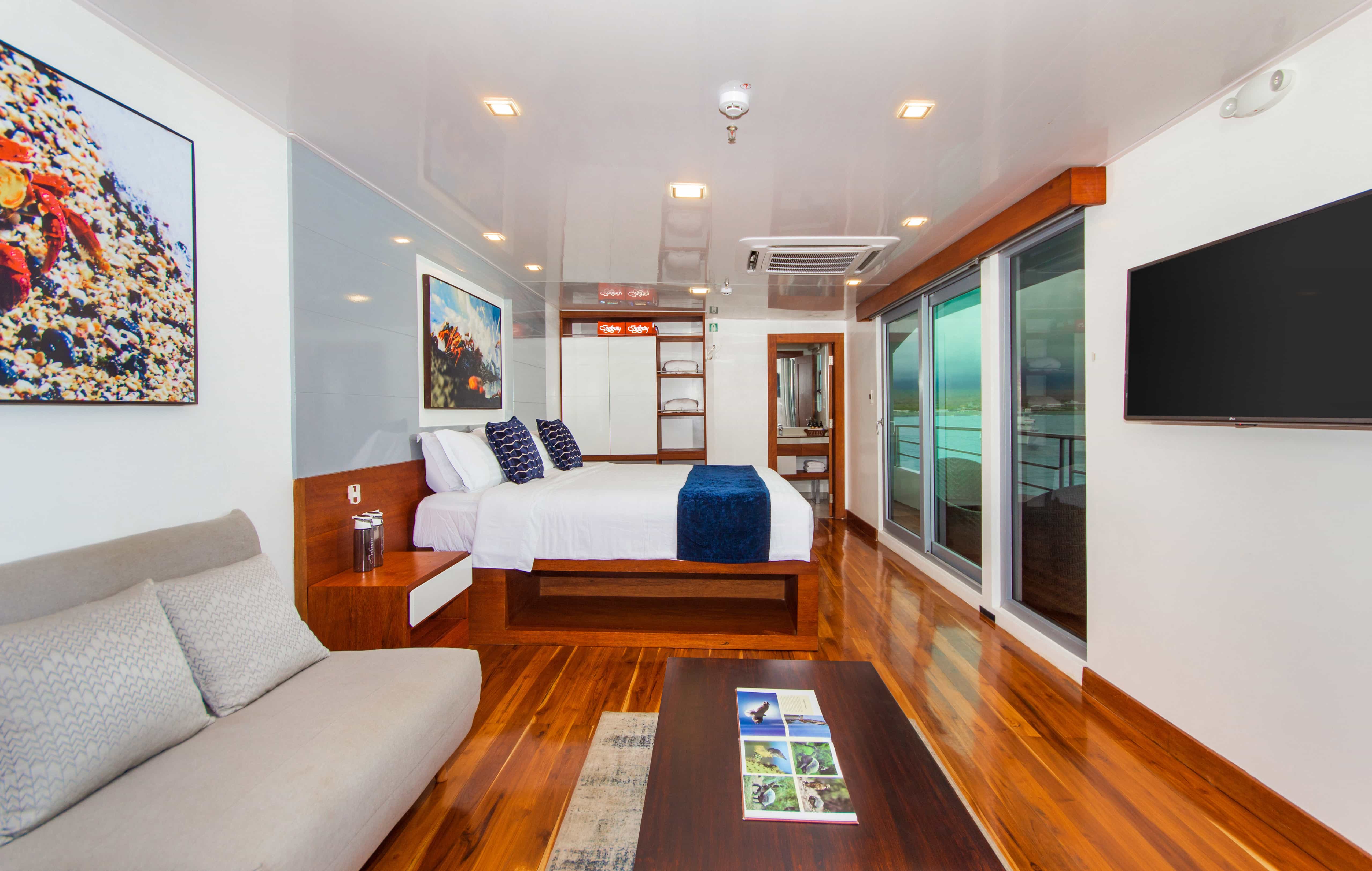 infinity yacht inside